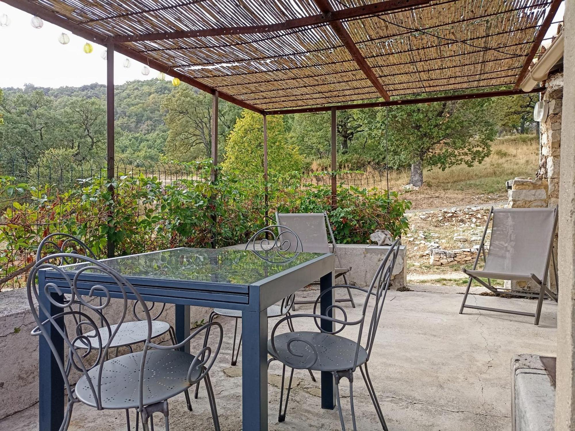 Gite Avec Piscine "La Maison De Valentine" En Provence Montsalier Luaran gambar
